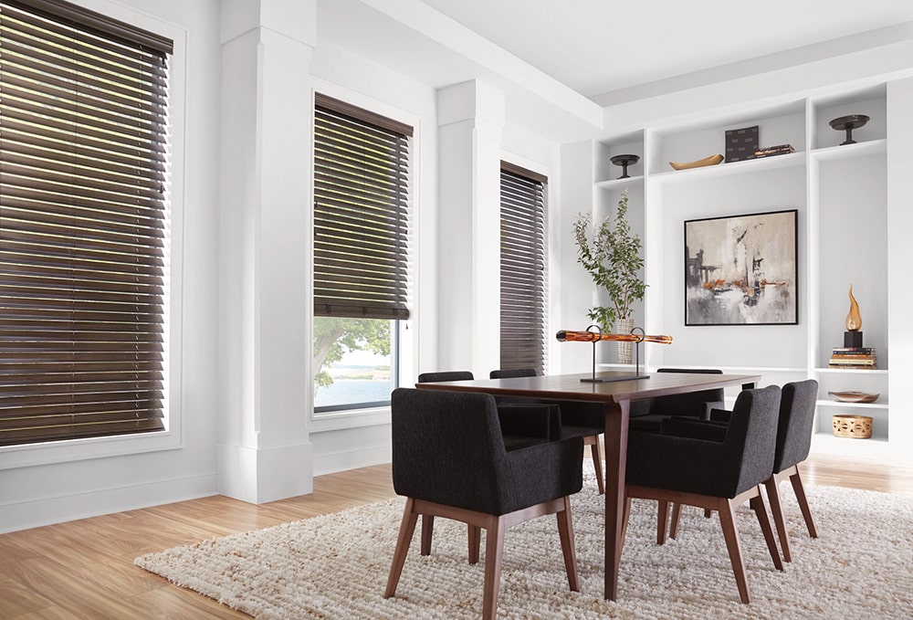 faux wood blinds