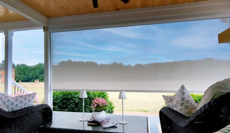 outdoor roller shades