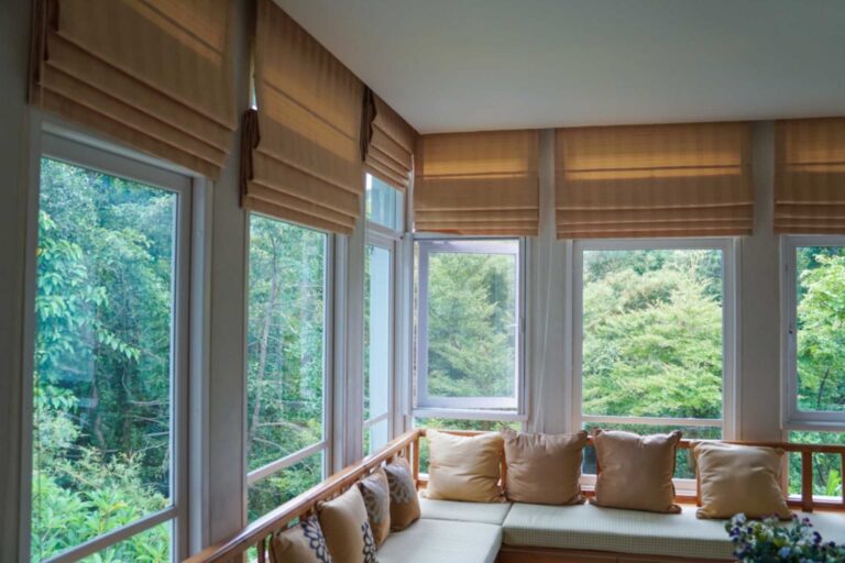 roman curtains